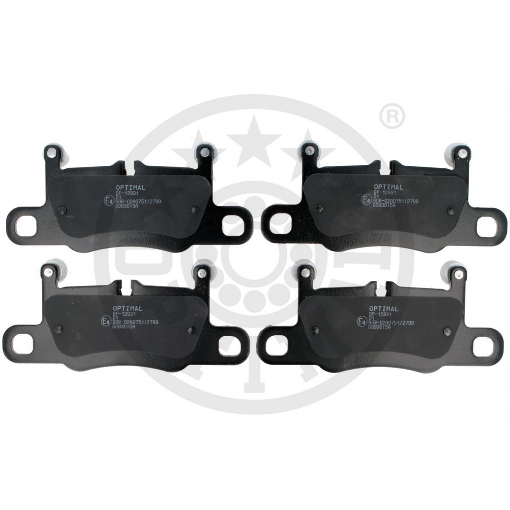 Тормозные колодки дисковые, комплект OPTIMAL EIV EDC BP-12931 1439898246 изображение 0