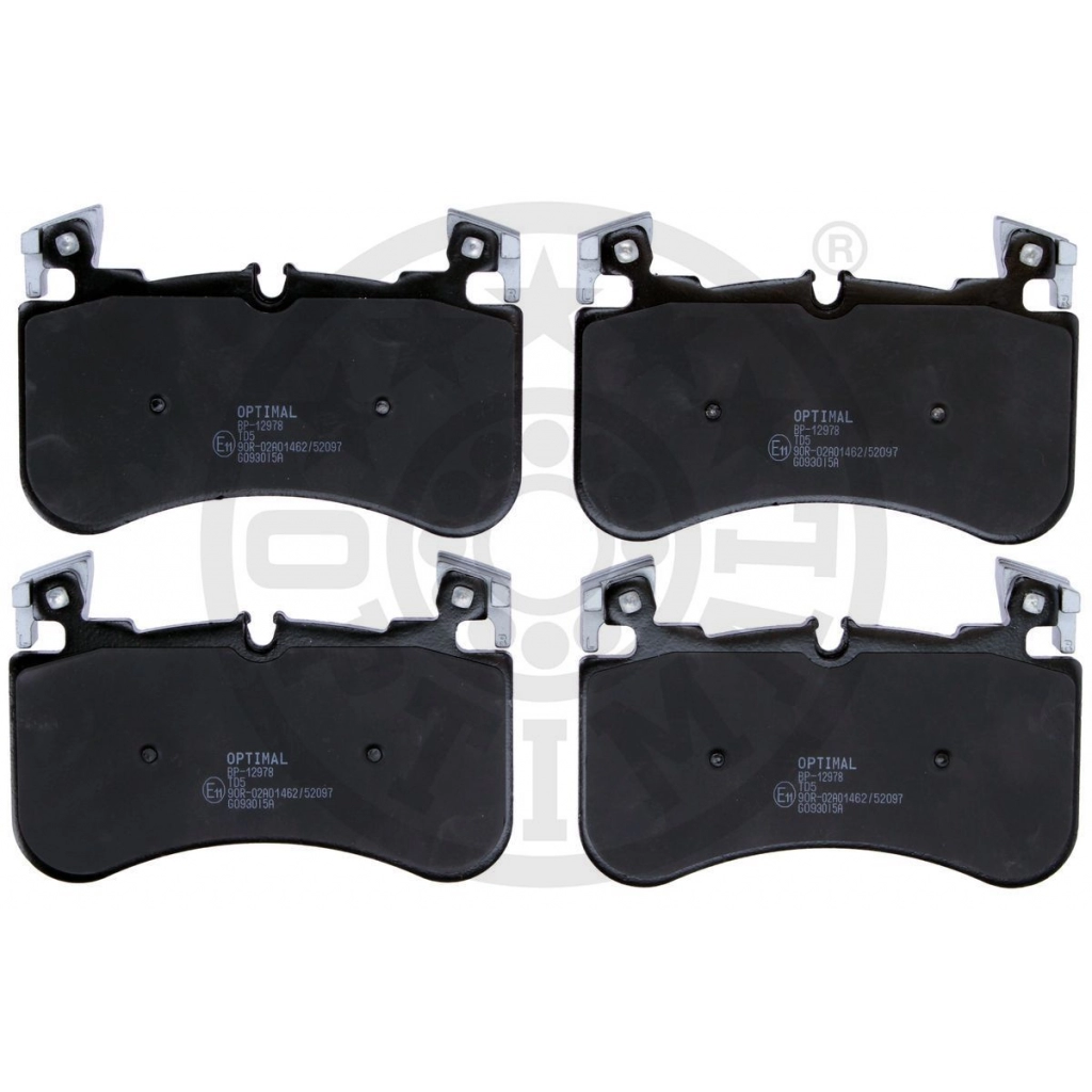 Тормозные колодки дисковые, комплект OPTIMAL BP-12978 1439898288 7R4KSD O - Изображение 1