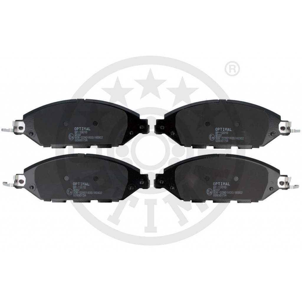 Тормозные колодки дисковые, комплект OPTIMAL RN7NZC 1 BP-13010 1439898316 - Изображение 1