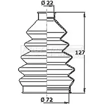 Пыльник шруса, ремкомплект FIRST LINE 2872421 09CR0 FCB2351R XO8M V