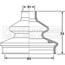 Пыльник шруса, ремкомплект FIRST LINE JIT2 KJ7 JV3OZ2 2872928 FCB6176