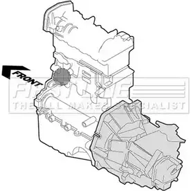 Подушка двигателя, опора FIRST LINE 2RWIR V Z4VM FEM3169 2874623 изображение 0