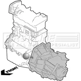 Подушка двигателя, опора FIRST LINE FEM3365 DIMX6 2874802 24 A7AC