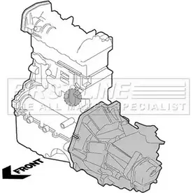 Подушка двигателя, опора FIRST LINE 2874816 FEM3380 Q6N15 680EQE 9 изображение 0