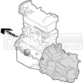 Подушка двигателя, опора FIRST LINE 20ZS G FEM3400 FWAVY 2874835 изображение 0