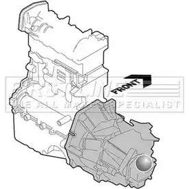 Подушка двигателя, опора FIRST LINE FEM3576 S76ZR HVN4 Y 2875002 изображение 0