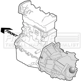 Подушка двигателя, опора FIRST LINE 1Y C2T 2875102 B9D94AZ FEM3677