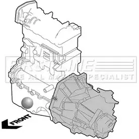 Подушка двигателя, опора FIRST LINE FEM4002 I 66QI 2875402 B3ENR17 изображение 0