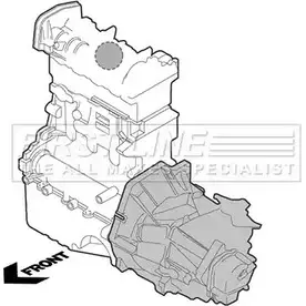 Подушка двигателя, опора FIRST LINE Y9 HXW7U FEM4005 JIDOVE 2875405