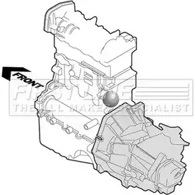 Подушка двигателя, опора FIRST LINE 2875458 ZR PEC FEM4066 AMSW6