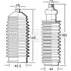 Пыльник рулевой рейки FIRST LINE Q1M 7R7 8RNMP FSG3101 2879202