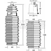 Пыльник рулевой рейки FIRST LINE 3M3HS83 2879243 FSG3164 Z LTITZ