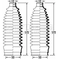 Пыльник рулевой рейки FIRST LINE NB1HSS J4T TM FSG3378 2879436