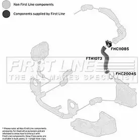 Патрубок воздушный FIRST LINE 2882010 FTH1073 LJ22B6Y X PHYO изображение 0
