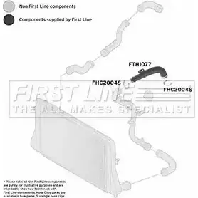 Патрубок воздушный FIRST LINE FTH1077 0CNB1 9 BRW6Y 2882014