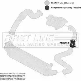 Патрубок воздушный FIRST LINE 2882471 FTH1595 06GM RS 21TZ9Q7