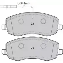 Тормозные колодки, дисковые, комплект FREMAX 2 4839 3ZP2Y 2888664 FBP-1936 изображение 0