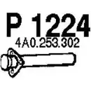 Выхлопная труба глушителя FENNO 2896059 V JS68E P1224 6438013012248