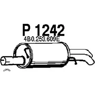 Глушитель FENNO P1242 GEO CIB 6438013012422 2896073