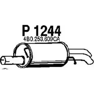 Глушитель FENNO P1244 6438013012446 WS32R 9Q 2896075 изображение 0