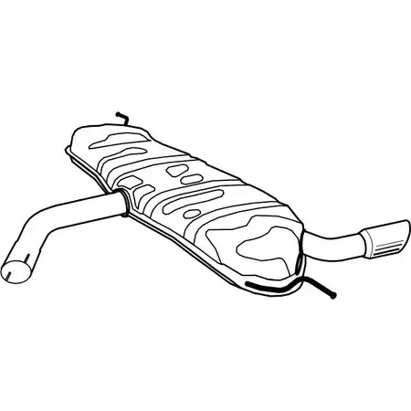 Глушитель FENNO P1272 6438013012729 RFY NCCM 2896103