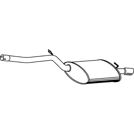 Глушитель FENNO 2896177 CEDQ L P1352 6438013013528