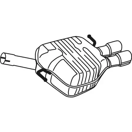 Глушитель FENNO P1371 2896198 QCAKT2 D 6438013013719