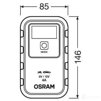 Зарядное устройство OSRAM 23PXFH I 1437671105 oebcs904 изображение 2