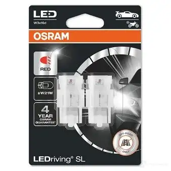 Лампа светодиодная W21W LEDRIVING SL 1.4 Вт 12 В OSRAM 7505DRP02B 1437678103 U1R TNCY изображение 1