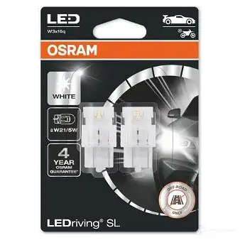 Лампа светодиодная W21/5W LEDRIVING STANDART 1.9 Вт 12 В 6000K OSRAM 1437671184 B DXTO 7515DWP02B изображение 1