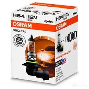 Лампа галогеновая HB4 ORIGINAL 51 Вт 12 В OSRAM 813350 O4IXF HB 4 9006 изображение 7