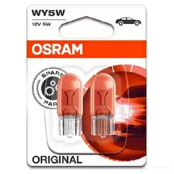 Лампа WY5W ORIGINAL 5 Вт 12 В OSRAM 809707 WY 5W 7O79K 282702B изображение 1