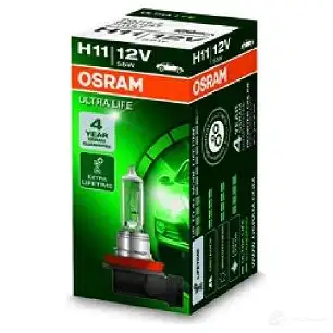 Лампа галогеновая H11 ULTRA LIFE PGJ19-2 55 Вт 12 В 4200K OSRAM PIFC8 811966 H 11 64211ULT изображение 5