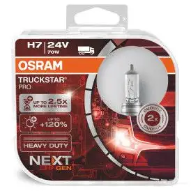 Лампа галогеновая H7 TRUCKSTAR PRO 70 Вт 24 В OSRAM ESBMJ S 812102 64215TSPHCB 4008321785145 изображение 2