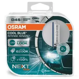 Лампа ксеноновая D4S COOL BLUE INTENSE NEXT 35 Вт 12 В 6200K OSRAM 66440CBNHCB 1438012856 KGI6U AD изображение 2