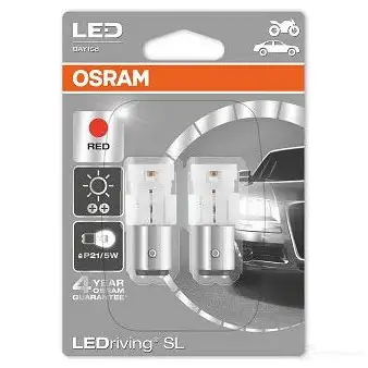 Лампа светодиодная P21/5W LEDRIVING STANDART 0.4 Вт 12 В 2000K OSRAM 1458R02B 1439692546 ADE8 F