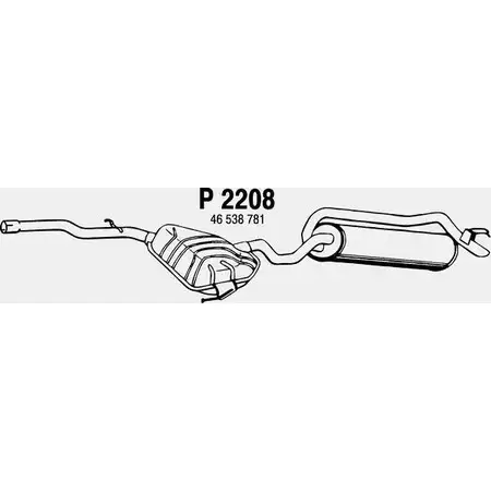 Глушитель FENNO 20XXUA 1 2896813 6438013022087 P2208