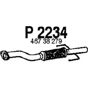 Выхлопная труба глушителя FENNO R F74HN 6438013022346 2896837 P2234