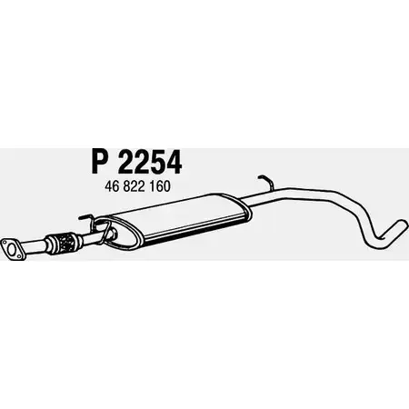 Резонатор FENNO 6438013022544 5 8OWJ 2896853 P2254 изображение 0