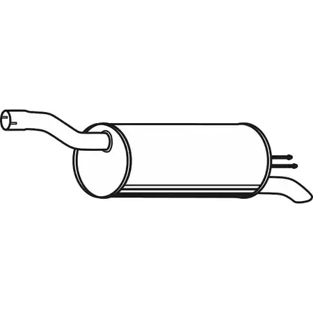 Глушитель FENNO P2295 FD6 3UM 6438013022957 2896897