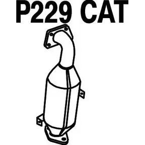 Катализатор FENNO 6438013002294 4ZGH G7S P229CAT 2896902