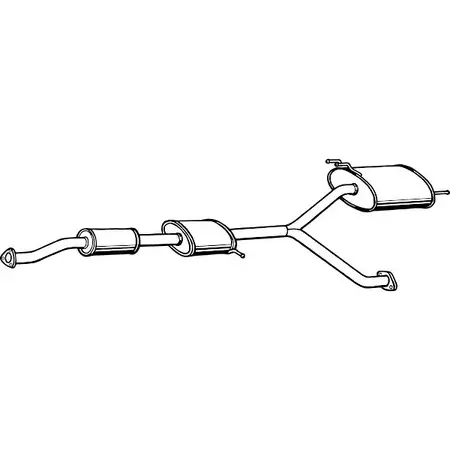 Глушитель FENNO 2897338 RU6WHQ J P2742 6438013027426 изображение 0