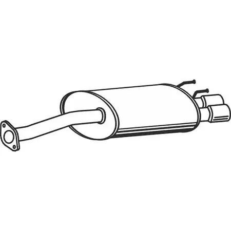 Глушитель FENNO 2897356 P2759 NV VIC 6438013027594
