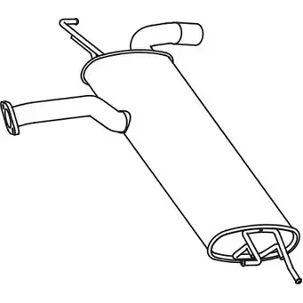 Глушитель FENNO 6438013029642 P2964 2897516 P PJX6U изображение 0