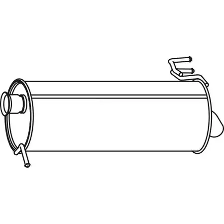 Глушитель FENNO 6438013031706 J6VTA 2 P3170 2897731 изображение 0
