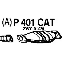 Катализатор FENNO P401CAT 2898374 6438013004014 79UR NN изображение 0