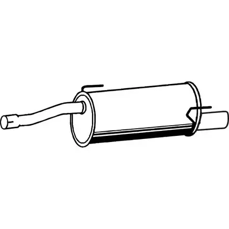 Глушитель FENNO P43055 V4 RQ8OX 6438013430554 2898712 изображение 0