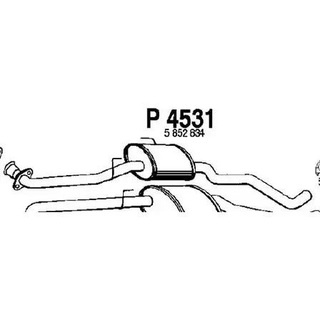 Резонатор FENNO P4531 6438013045314 WUC ZR 2898947 изображение 0