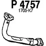 Выхлопная труба глушителя FENNO P4757 2899150 XU MCRTA 6438013047578 изображение 0