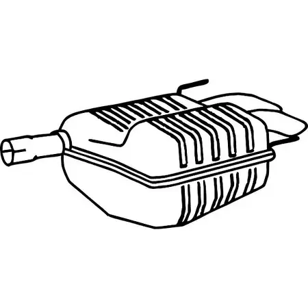 Глушитель FENNO 2899532 3TX 0NK P5399 6438013053999 изображение 0